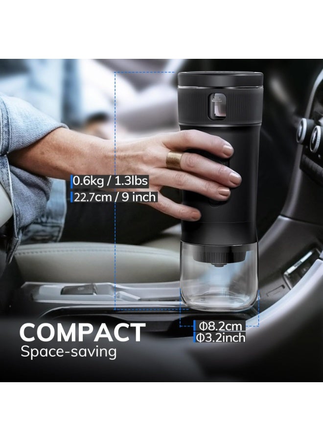 MIUI Portable Coffee Maker Small Espresso Machine DC12V Travel Coffee Maker for Car Outdoors Lightweight Camping Backpacker - Image 2